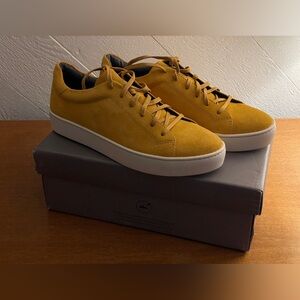 Vagabond Sneakers NIB Sz 39 mustard ochre suede leather